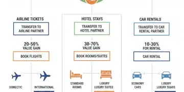 Infographic showing loyalty point redemption strategies