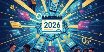 Illustration of various loyalty cards and mobile apps with 2026 calendar, symbolizing maximized rewards and smart financial planning.