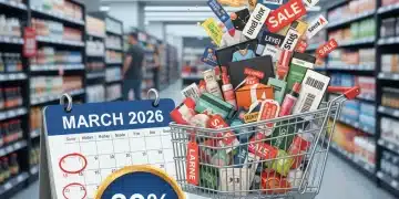 Smart shopping strategies for March 2026, combining sales and rewards for 20 percent savings.