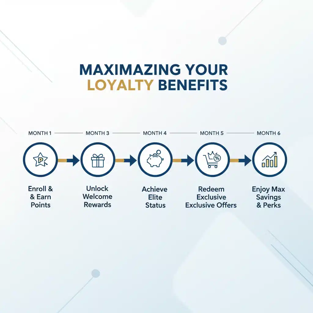 Maximize Loyalty Benefits: 6-Month Strategic Plan