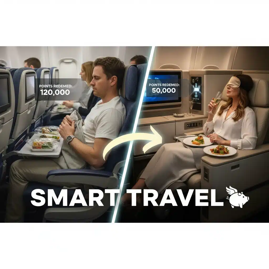 Comparison of good and bad award travel redemptions